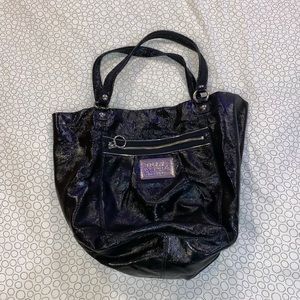 Black coach purse